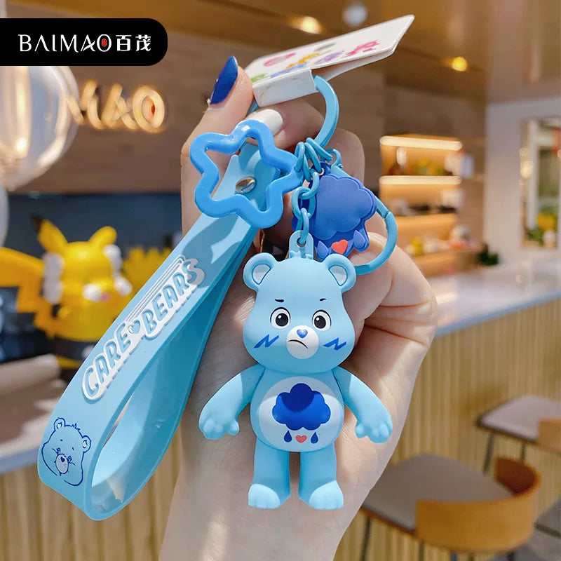 Porte-clés figurine Bisounours – Dragonne silicone – vue 7 | BubuKawaii