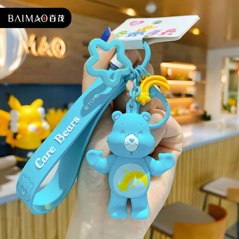 Porte-clés figurine Bisounours – Dragonne silicone – vue 9 | BubuKawaii
