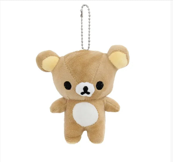 Porte-clés peluche Rilakkuma et Korilakkuma – 12 cm – vue 5 | BubuKawaii