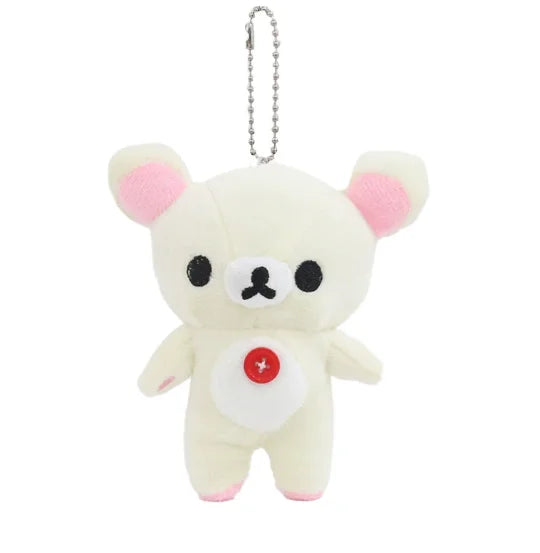 Porte-clés peluche Rilakkuma et Korilakkuma – 12 cm – vue 6 | BubuKawaii
