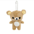 Porte-clés peluche Rilakkuma et Korilakkuma – 12 cm – vue 8 | BubuKawaii