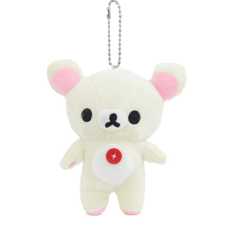 Porte-clés peluche Rilakkuma et Korilakkuma – 12 cm – vue 9 | BubuKawaii
