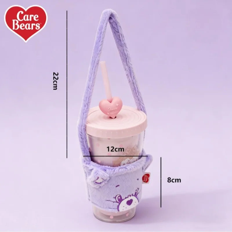 Porte-gobelet en peluche à bandoulière – Bisounours – vue 4 | BubuKawaii