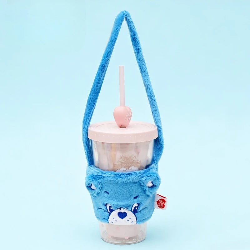 Porte-gobelet en peluche à bandoulière – Bisounours – vue 5 | BubuKawaii