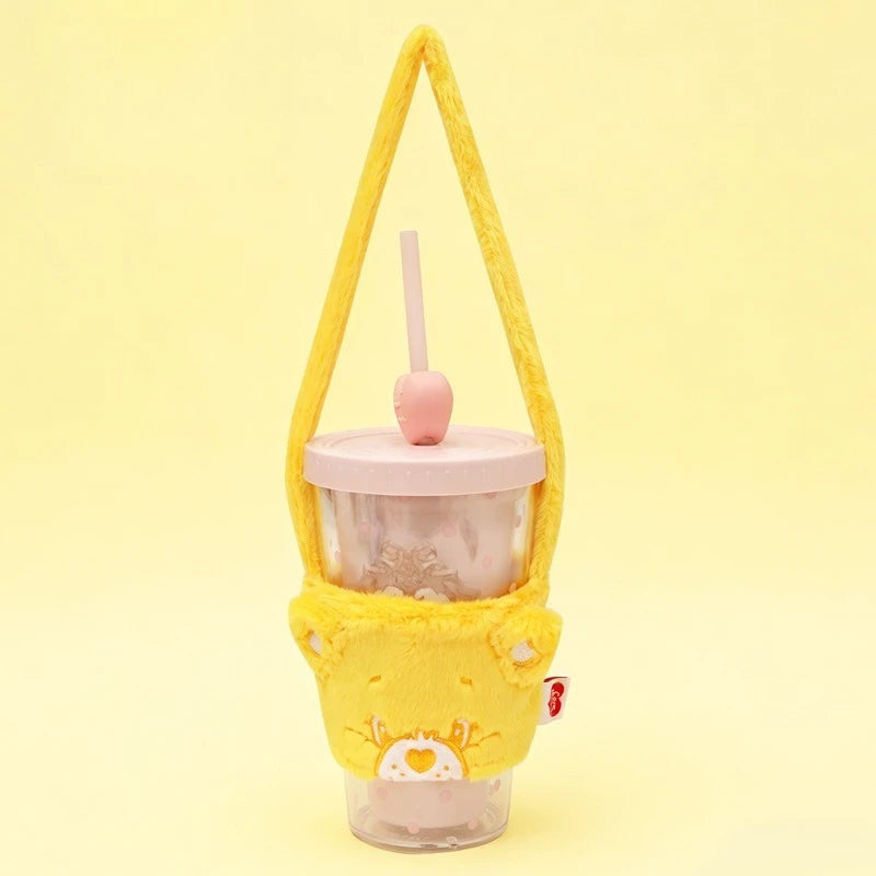 Porte-gobelet en peluche à bandoulière – Bisounours – vue 6 | BubuKawaii