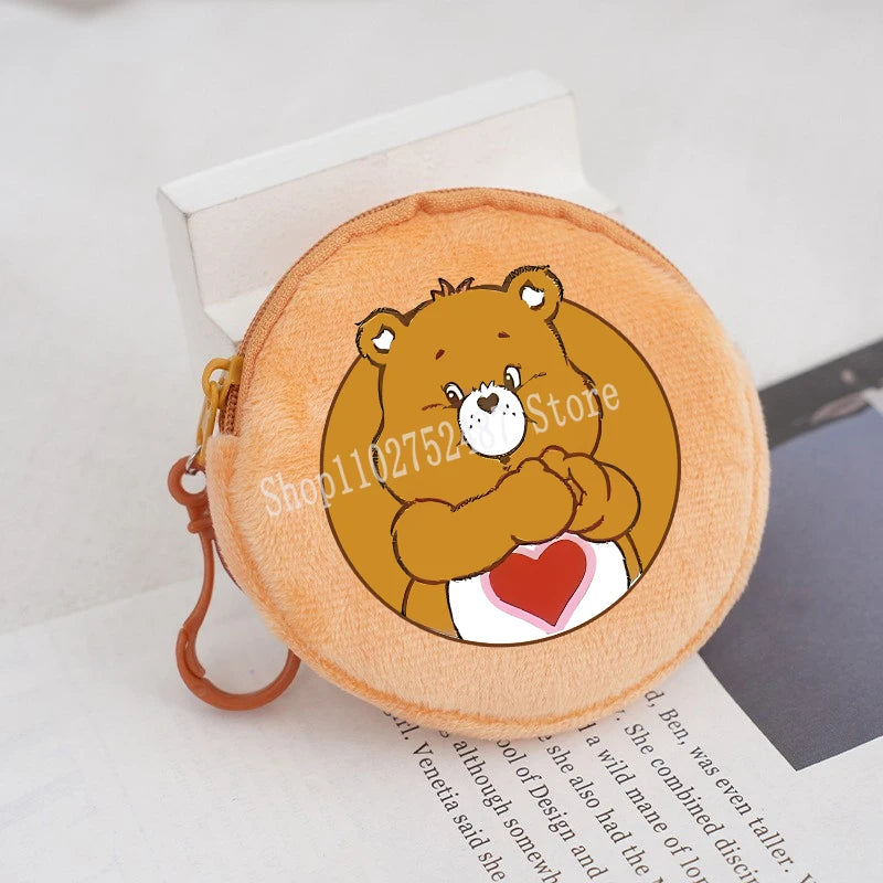 Porte-monnaie rond en peluche – Bisounours – vue 19 | BubuKawaii