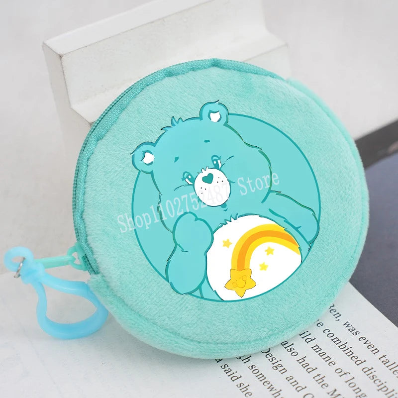 Porte-monnaie rond en peluche – Bisounours – vue 21 | BubuKawaii