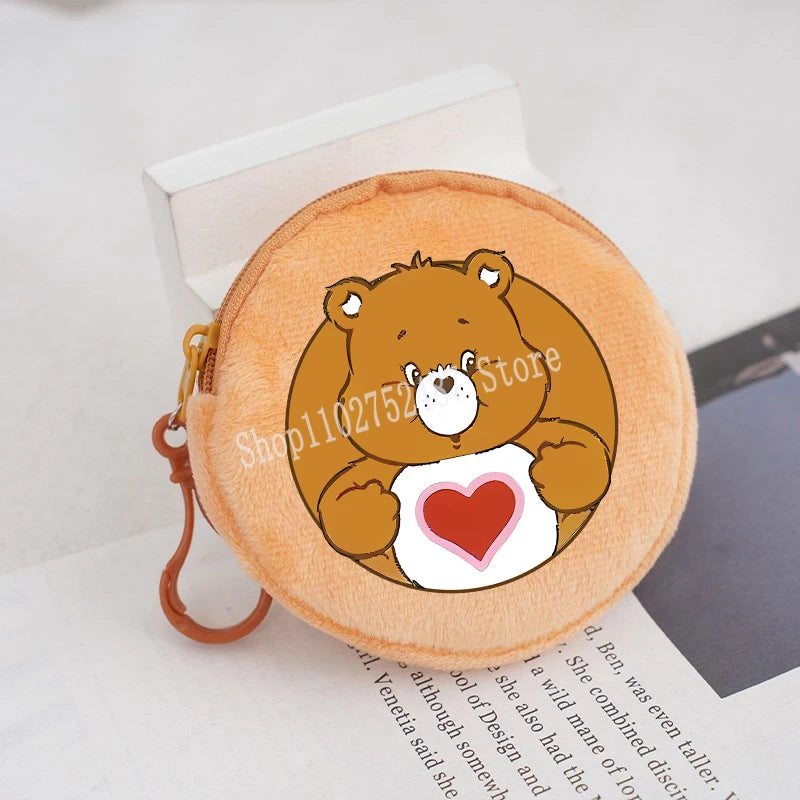 Porte-monnaie rond en peluche – Bisounours – vue 23 | BubuKawaii