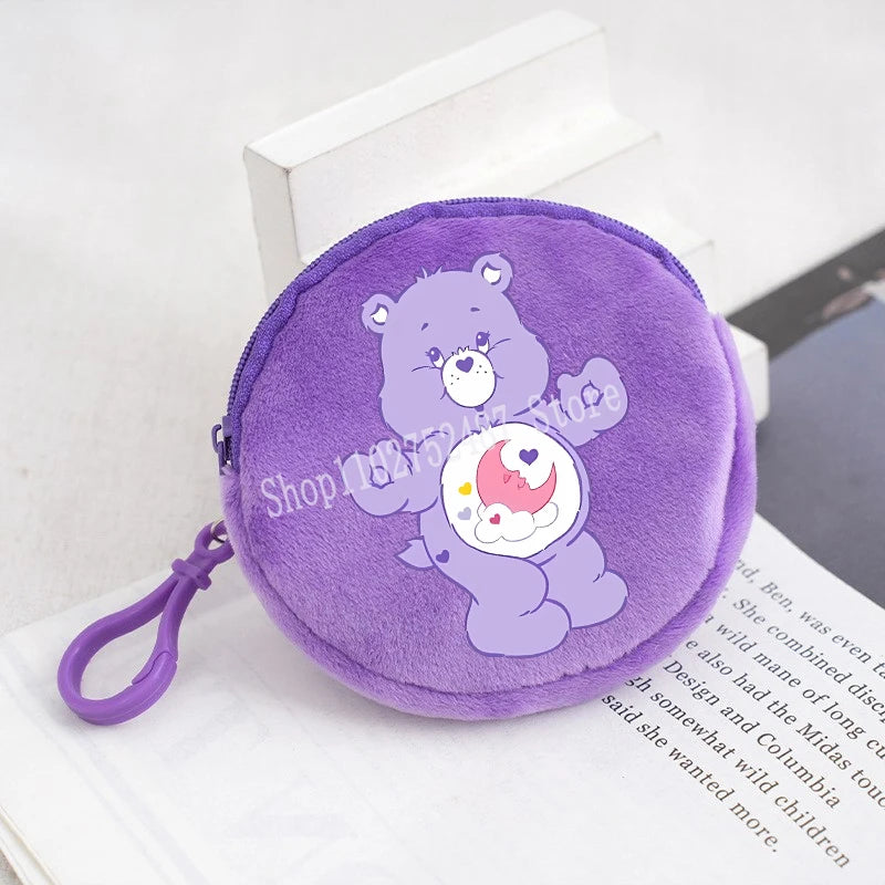 Porte-monnaie rond en peluche – Bisounours – vue 25 | BubuKawaii