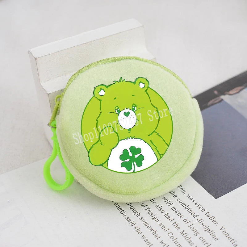 Porte-monnaie rond en peluche – Bisounours – vue 9 | BubuKawaii