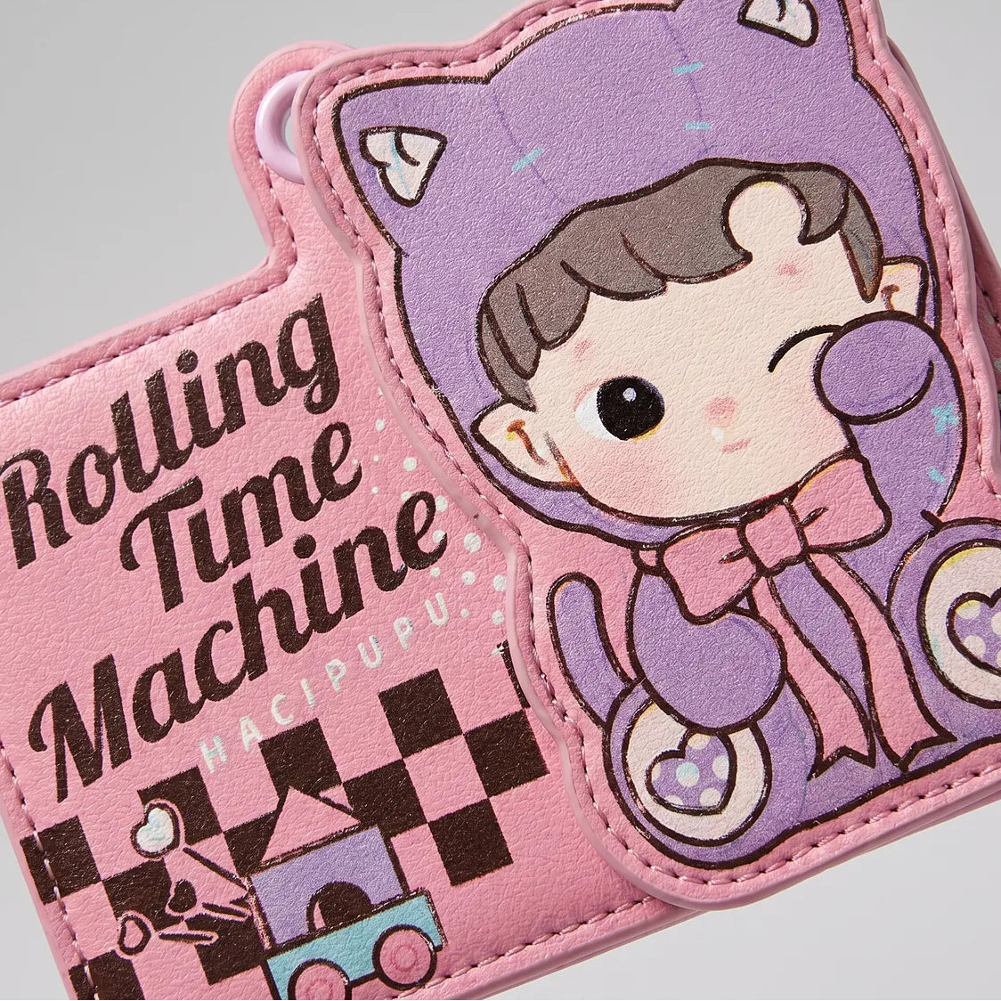 POP MART Hacipupu Rolling Time Machine — Card Holder