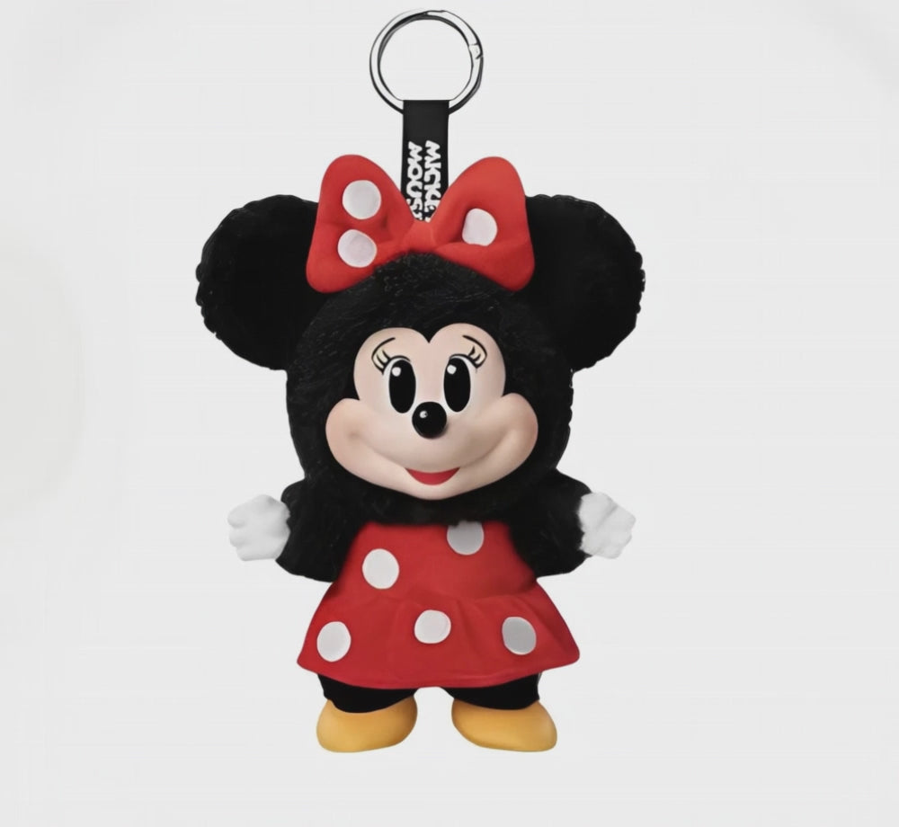 POP MART Mickey Family Cute Together — Plush Blind Box Keychain