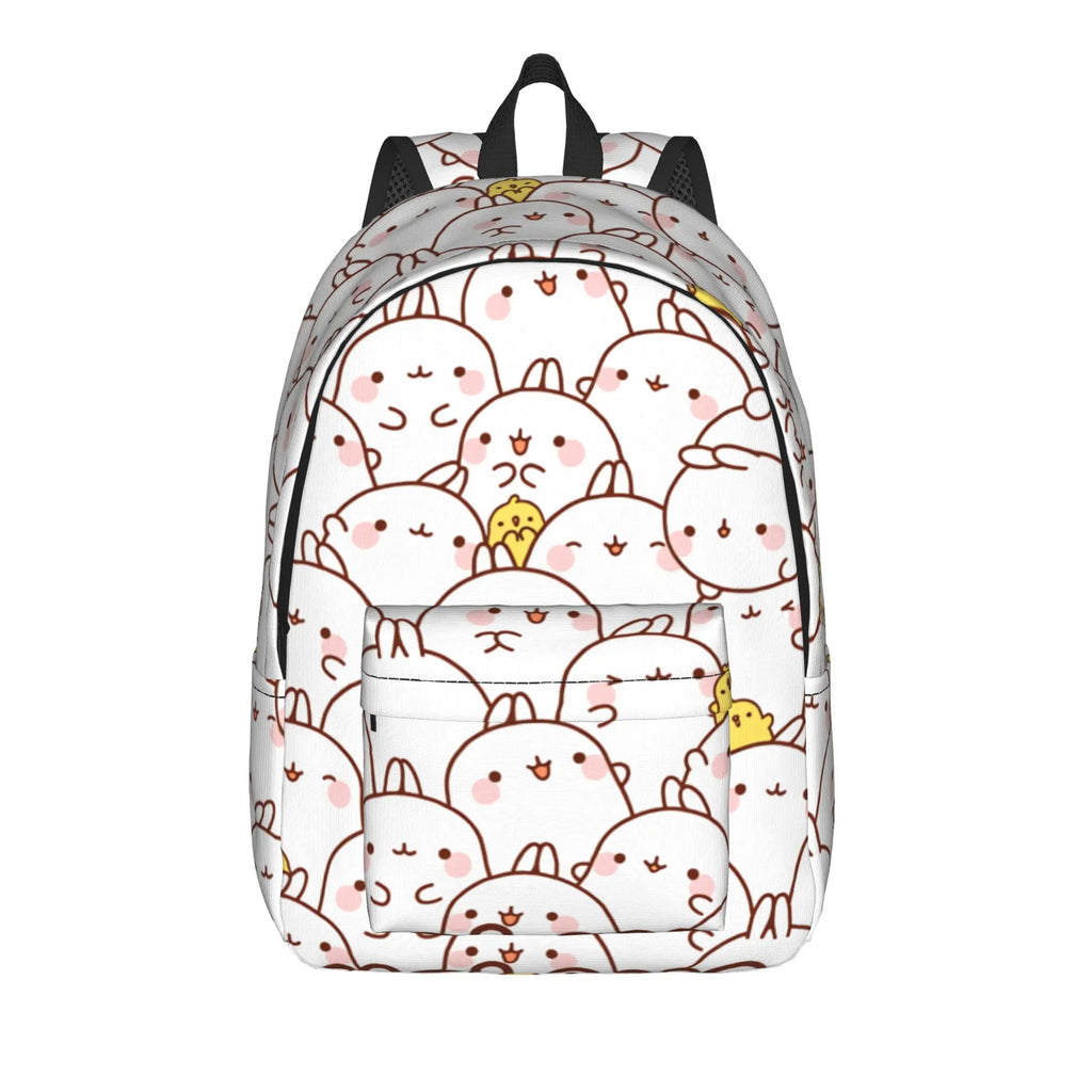 Sac à dos Molang & Piu Piu – Kawaii en polyester – vue 8 | BubuKawaii