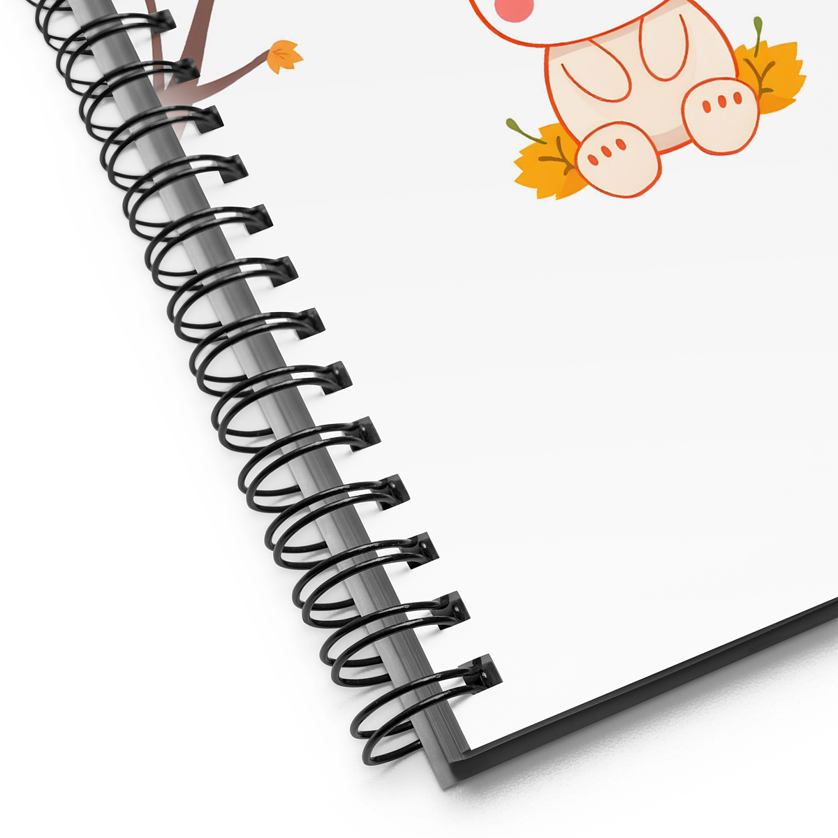 MBK Spiral Notebook - Kitty Forest