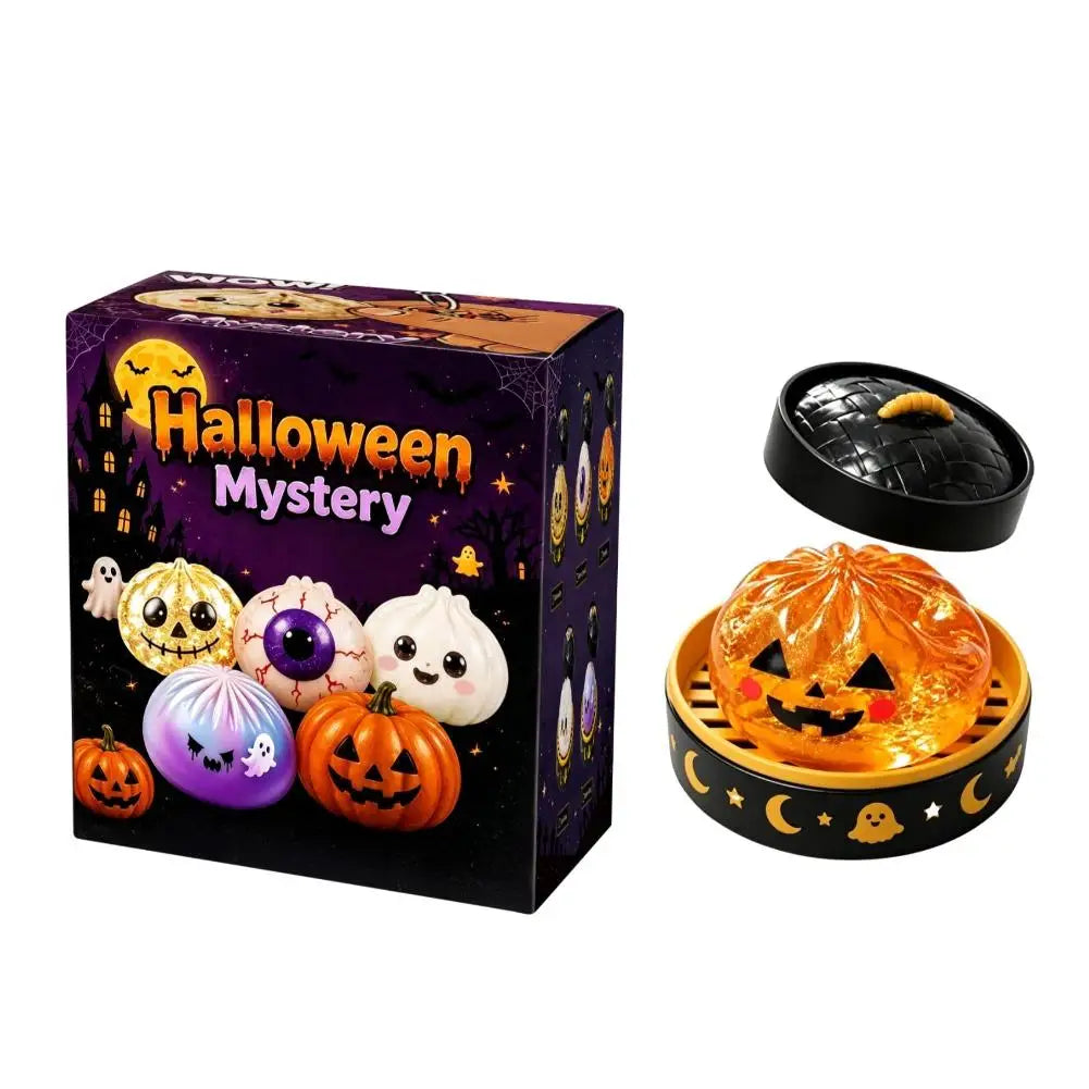 Squishy Kawaii Dumpling Halloween – Vapeur Décompression – vue 10 | BubuKawaii