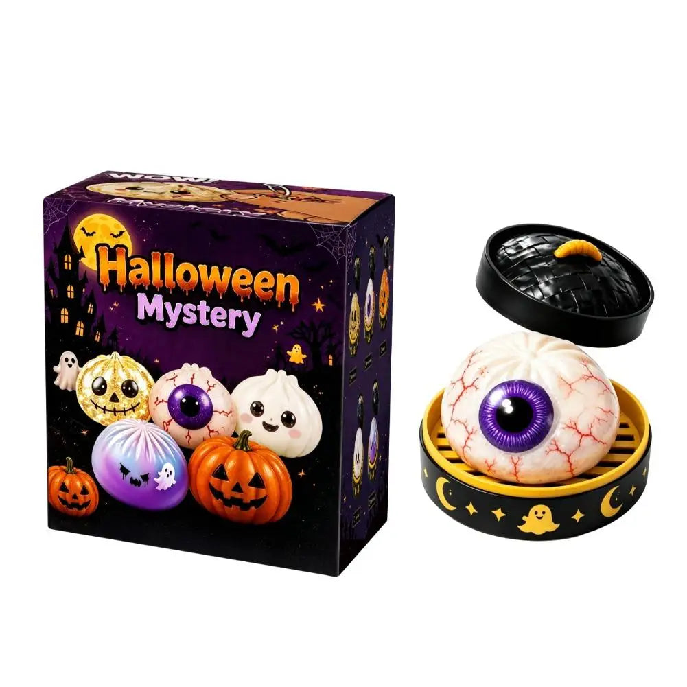 Squishy Kawaii Dumpling Halloween – Vapeur Décompression – vue 11 | BubuKawaii