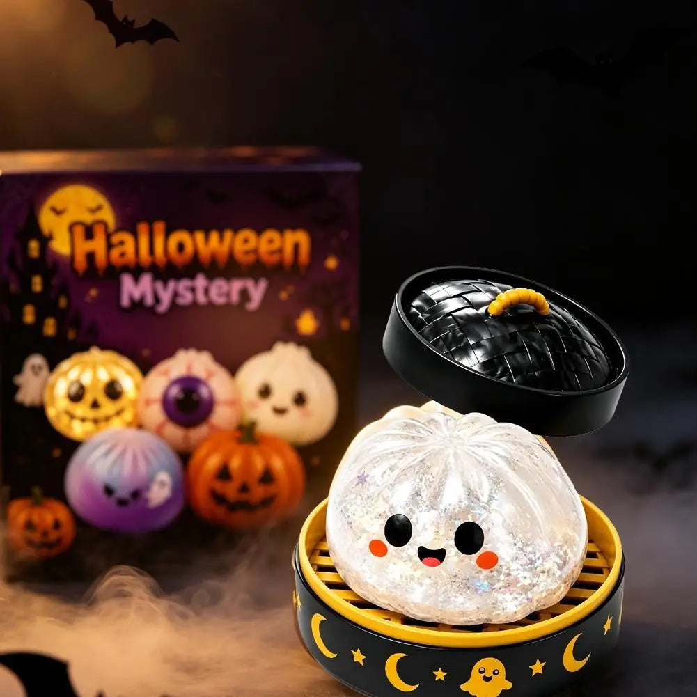Squishy Kawaii Dumpling Halloween – Vapeur Décompression – vue 5 | BubuKawaii