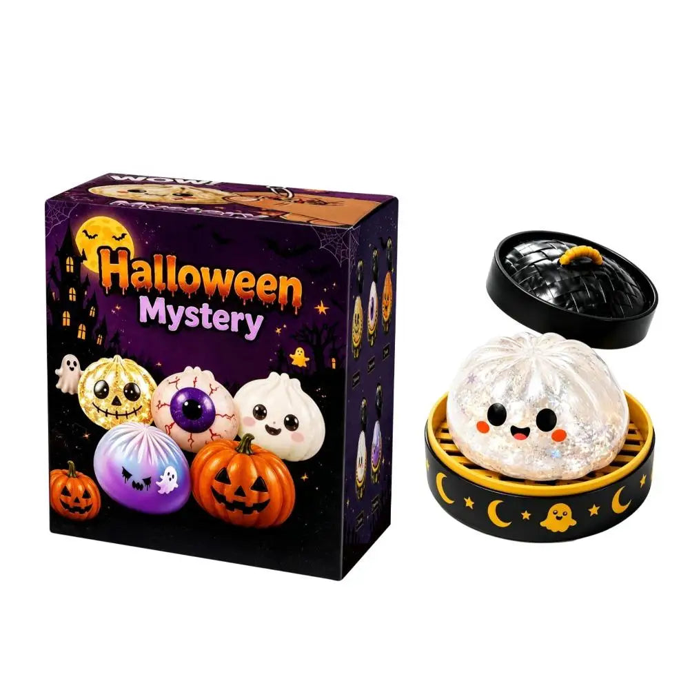Squishy Kawaii Dumpling Halloween – Vapeur Décompression – vue 9 | BubuKawaii