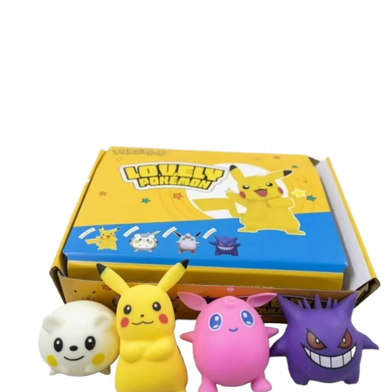Squishy Pikachu et ses amis – Anti-stress – vue 3 | BubuKawaii