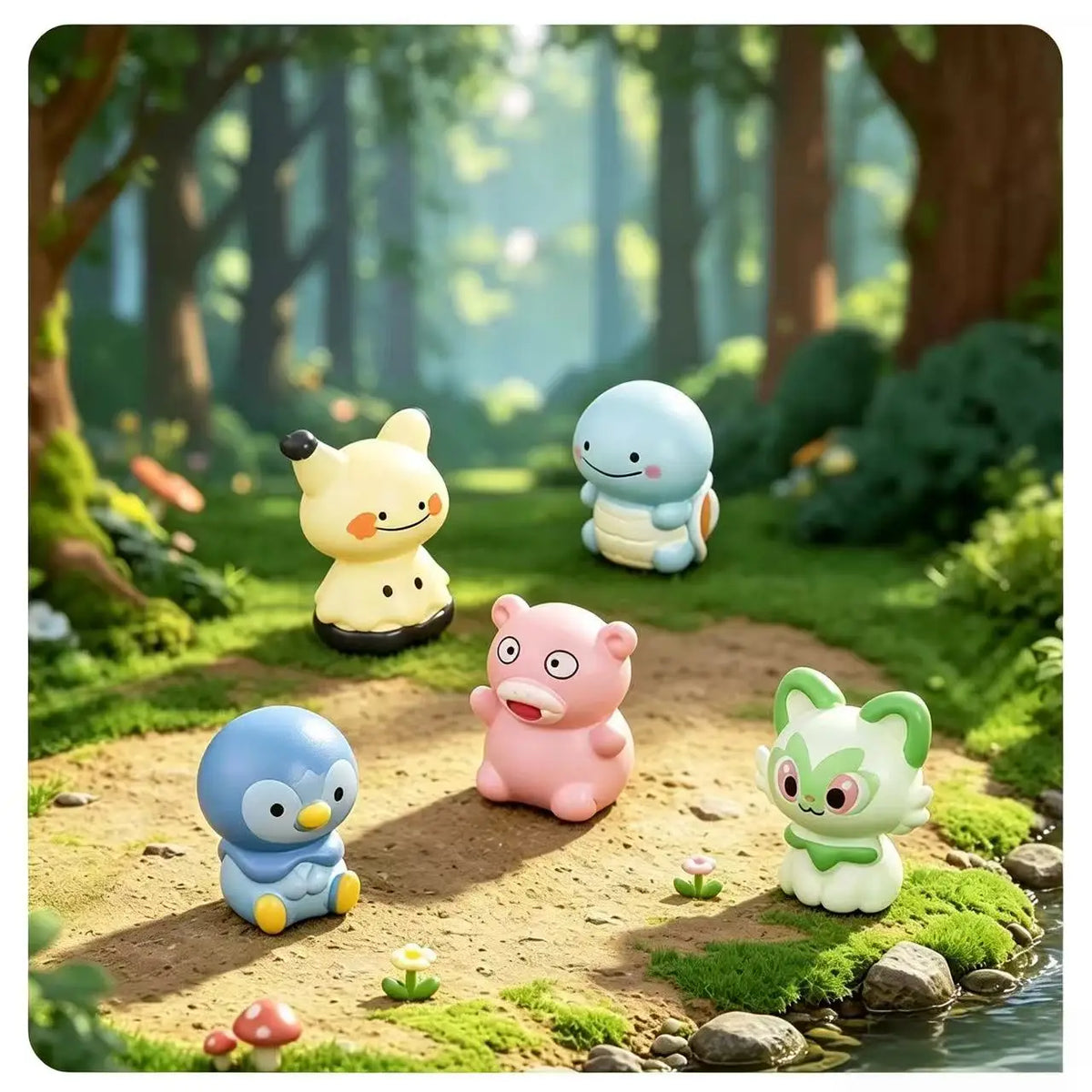 Squishy Pikachu et ses amis – Anti-stress – vue 9 | BubuKawaii