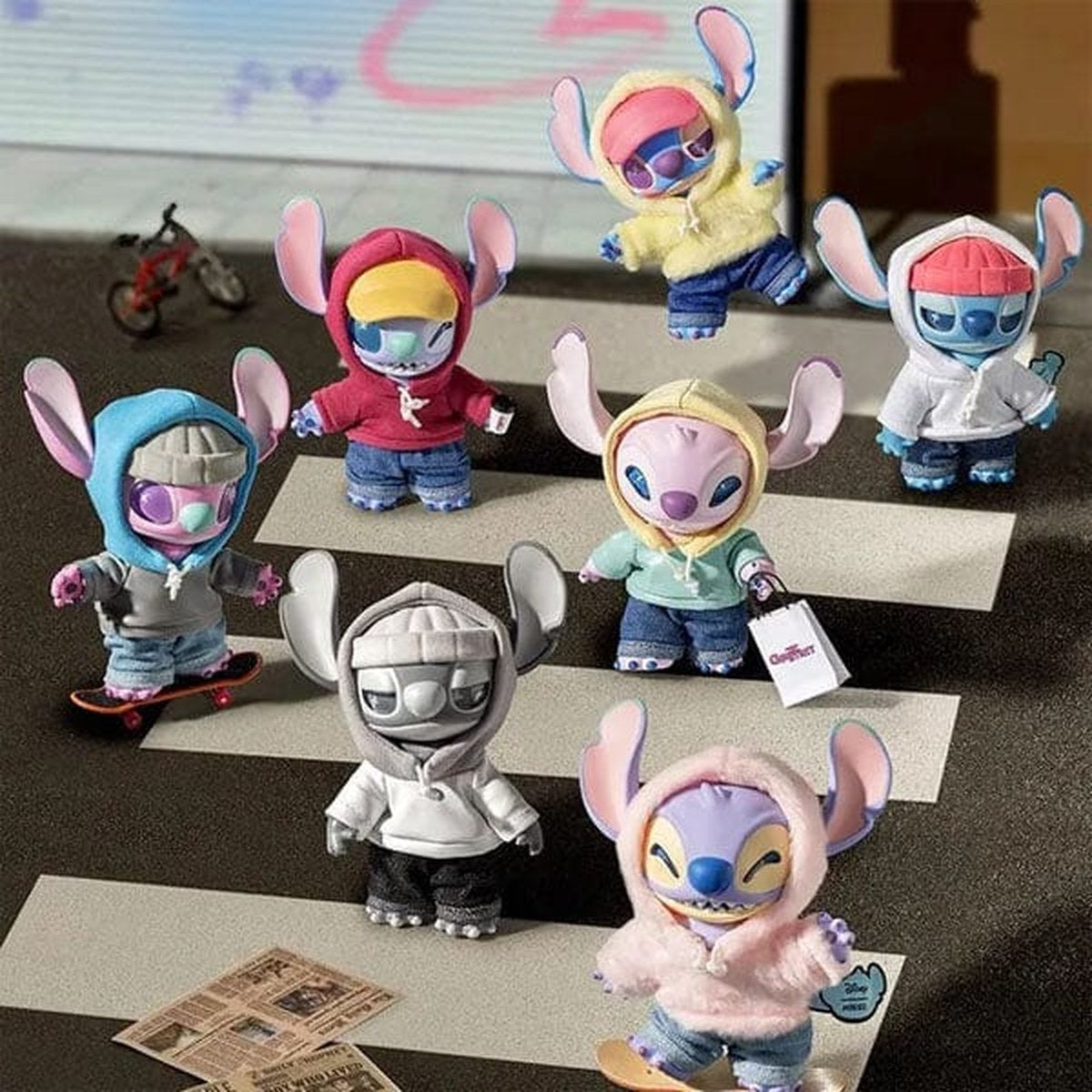 Pendentif peluche Stitch GenZ Street – modèle 2
