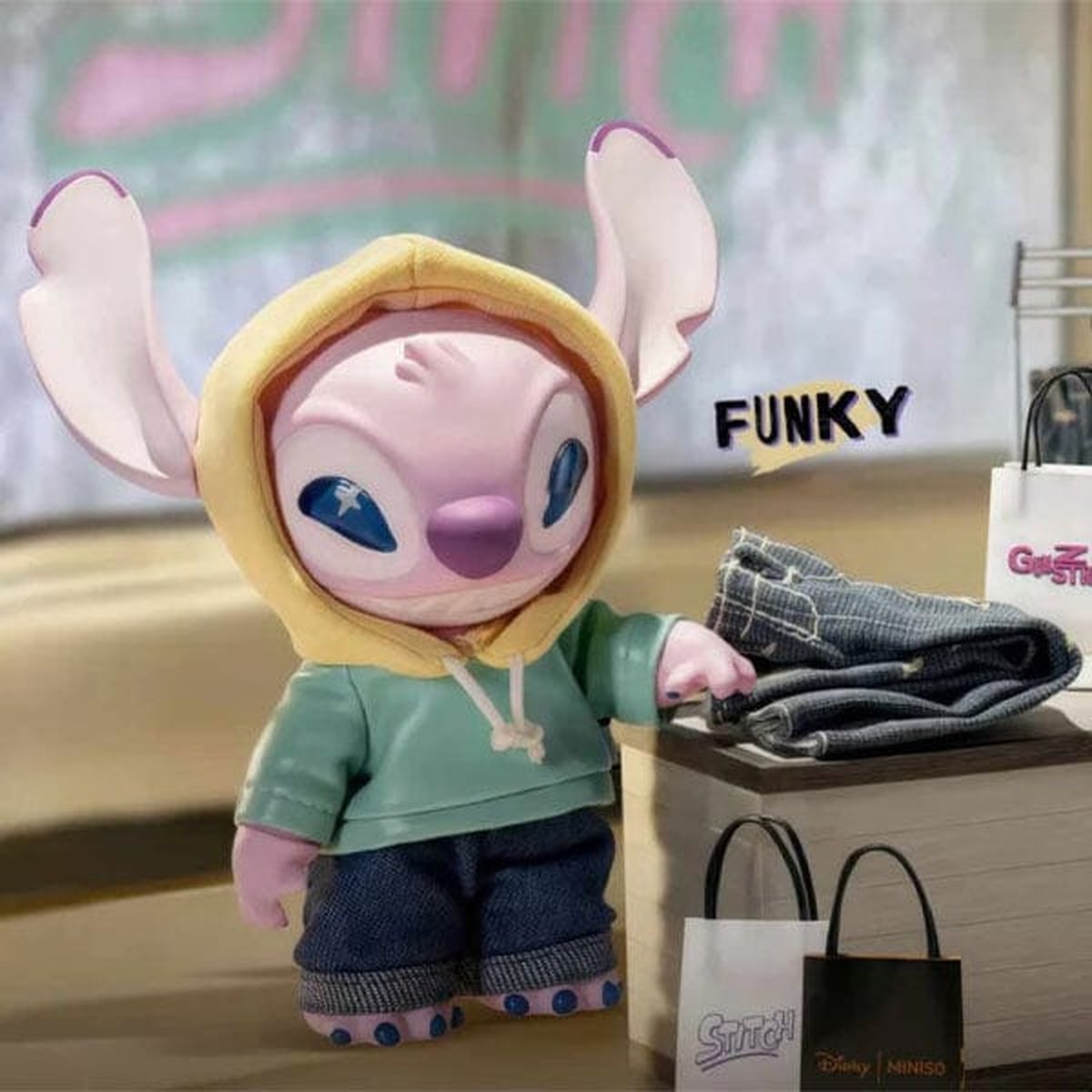 Pendentif peluche Stitch GenZ Street – modèle 4