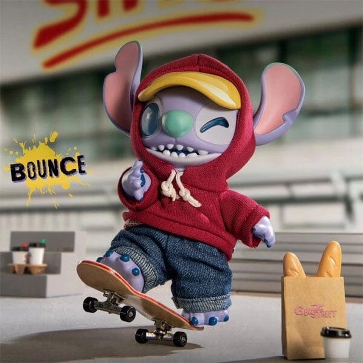 Pendentif peluche Stitch GenZ Street – modèle 6