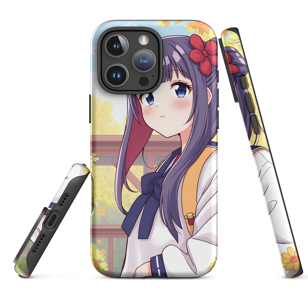 SJ Anime School iPhone Case – Kawaii Geek Print