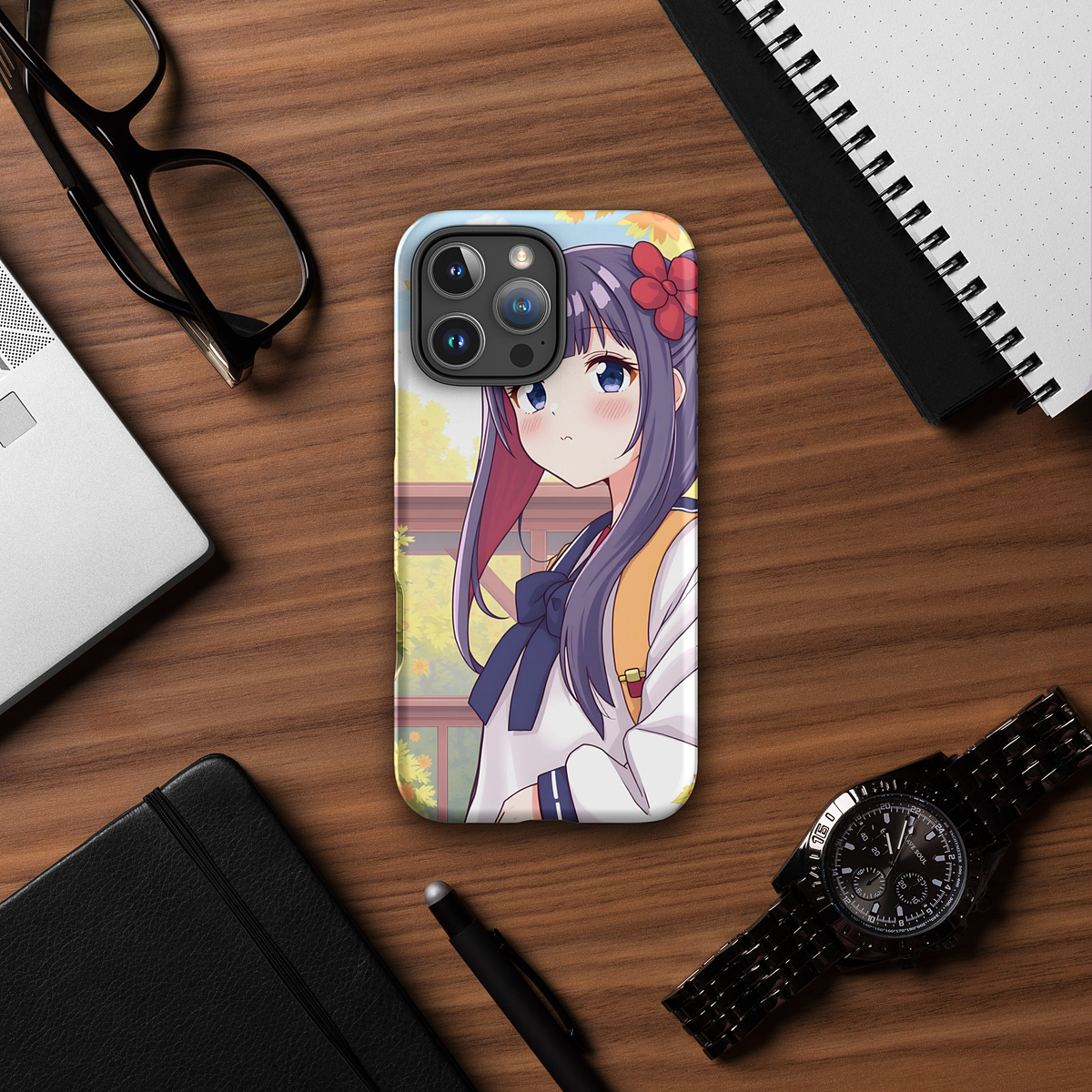 SJ Anime School iPhone Case – Kawaii Geek Print