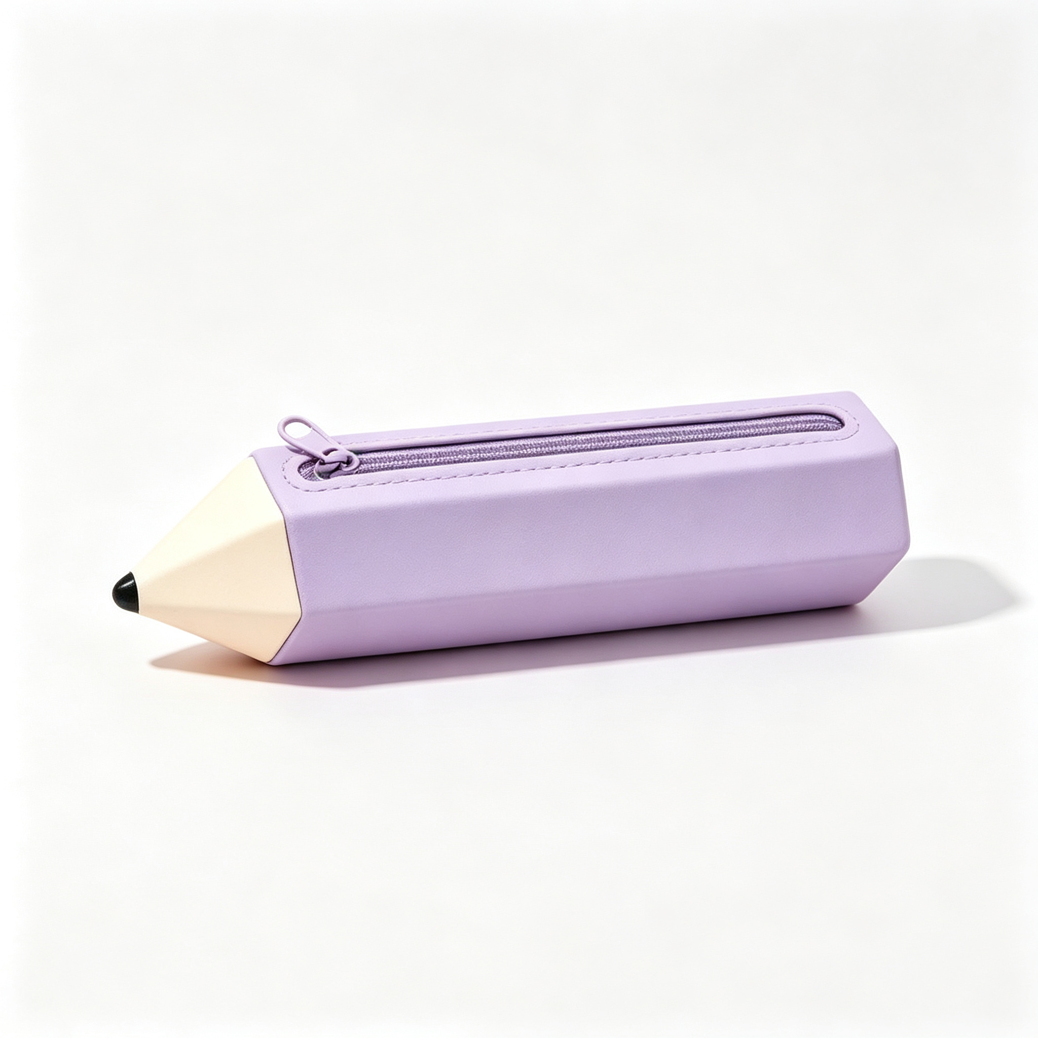 Trousse Silicone Crayon Kawaii – Grande Capacité – Violet | BubuKawaii