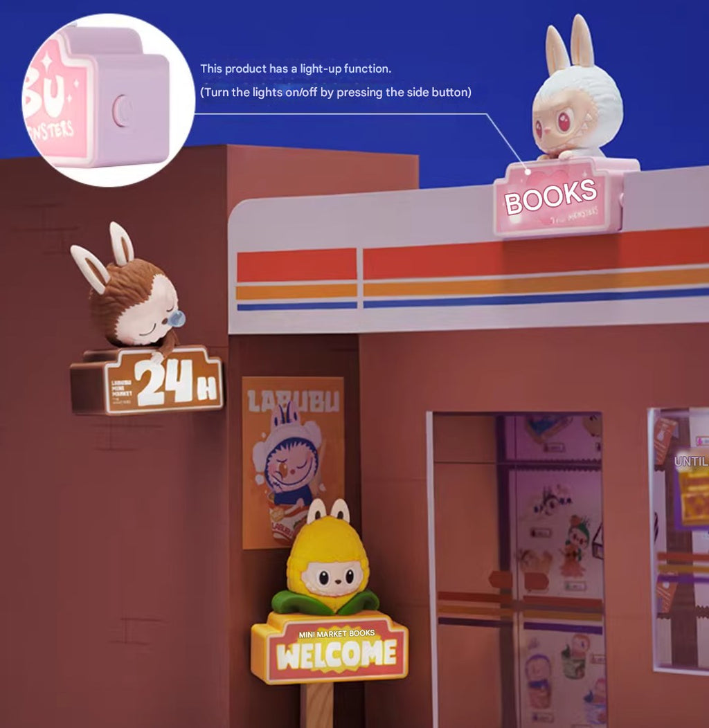 Aimant frigo lumineux Labubu Wacky Mart – vue 7